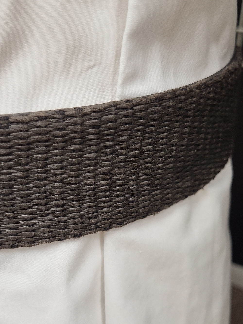 Blue Stone W/Rhinestones Buckle On Brown Belt. - Picture 6 of 11
